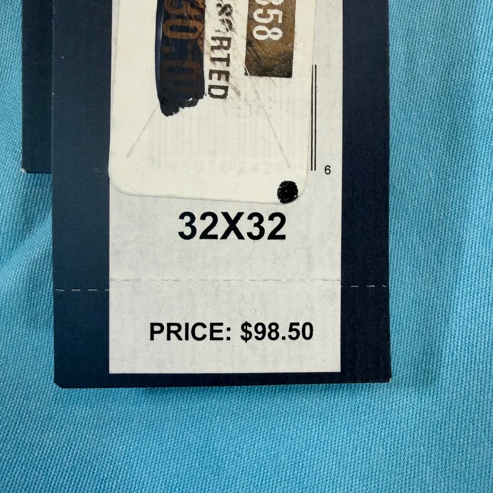 New Vineyard Vines Breaker Pant Mens 32x32 Blue Bird Stretch Chino Trousers
